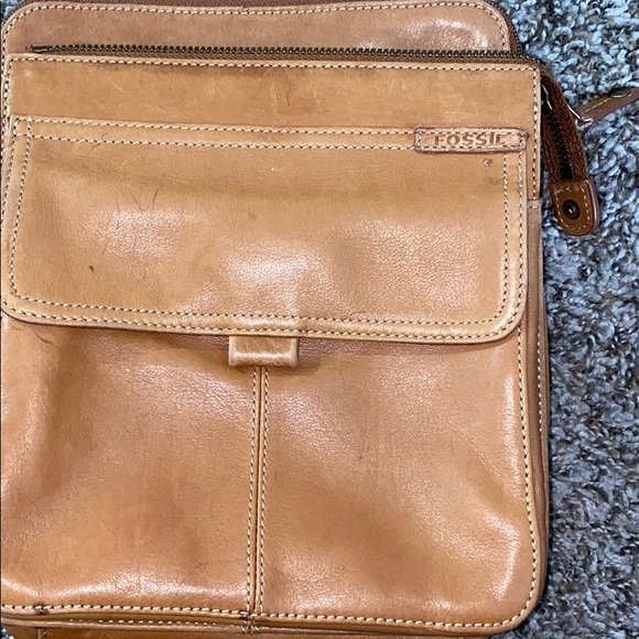 Vintage FOSSIL MESSENGER CROSSBODY - Picture 2 of 5